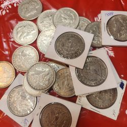 Silver Dollars Morgan's $65 Each 