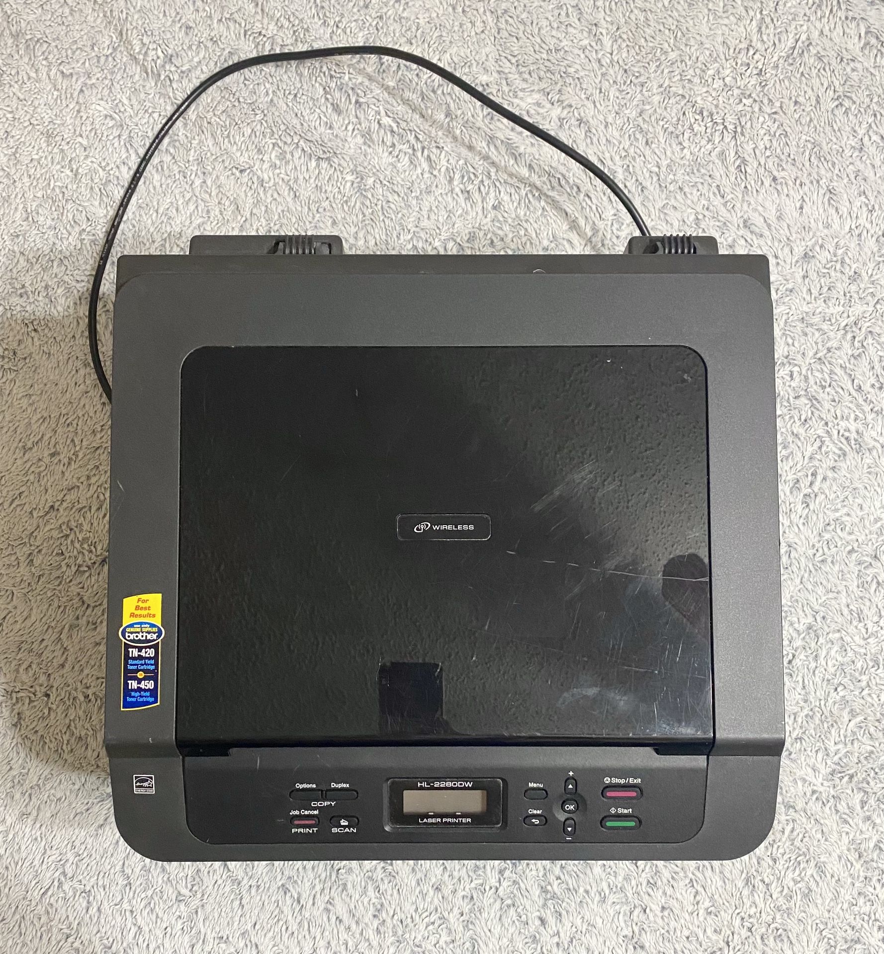 brother 2280dw manual
