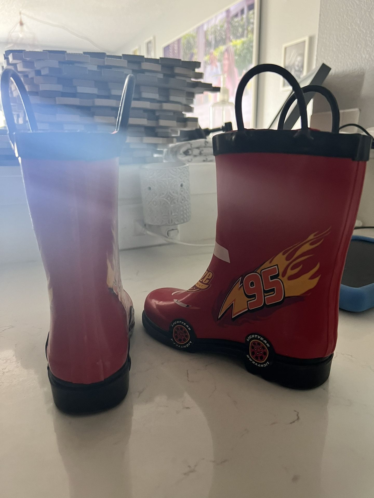 Lightning hot sale mcqueen wellies