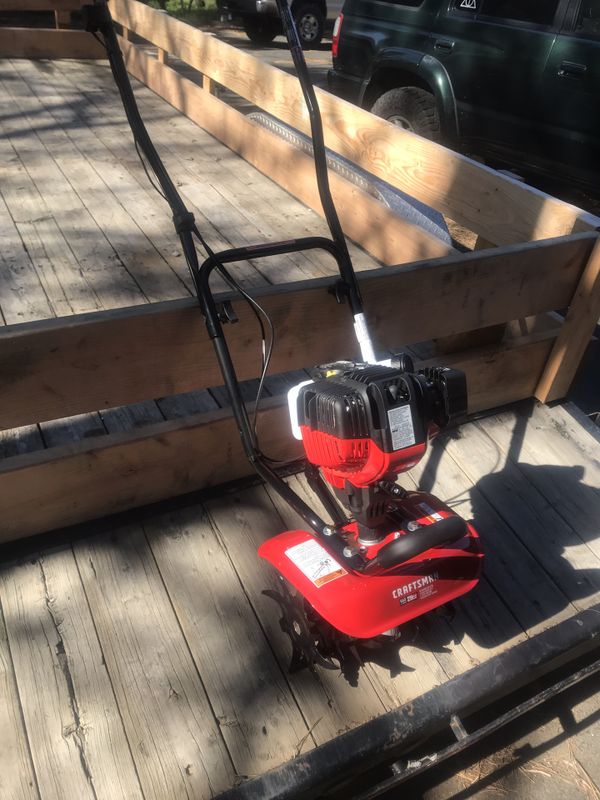 Craftsman 29cc cultivator / tiller used once for Sale in Sacramento, CA OfferUp