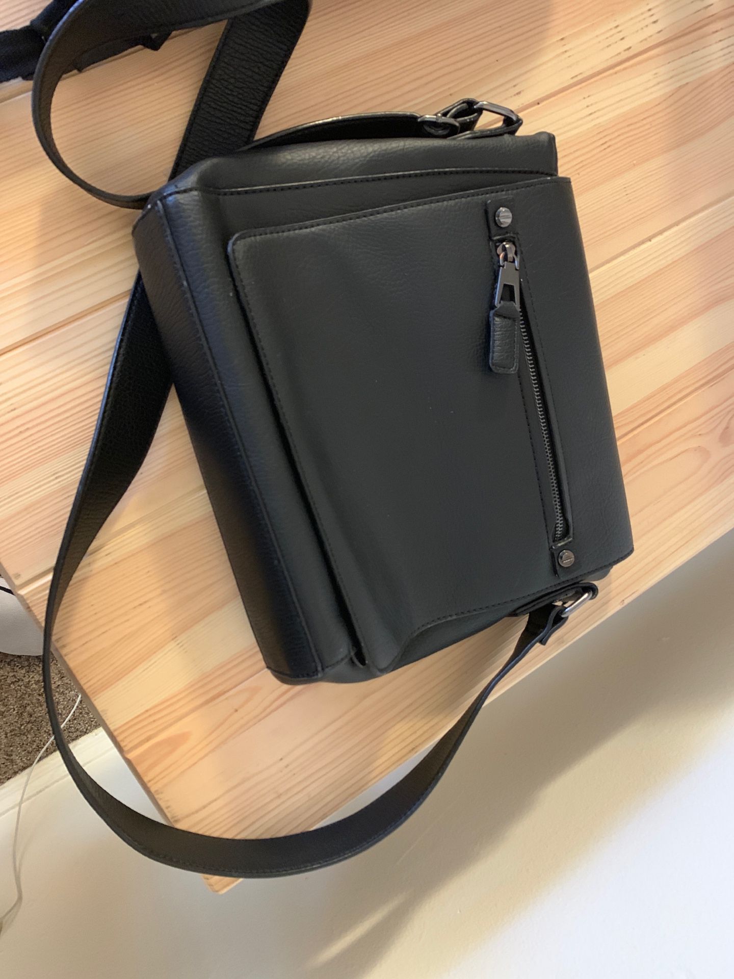 Leather Messenger bag from Aldo’s