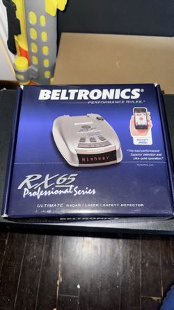 Beltronics rx65 professional series radar