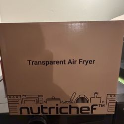 Nutrichef Transperent Air Fryer