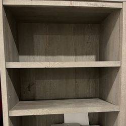 WILL ACCEPT BEST OFFER  Solid wood bookcase with cabinet
