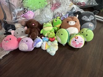 Squishmallows and Stuffed Animals