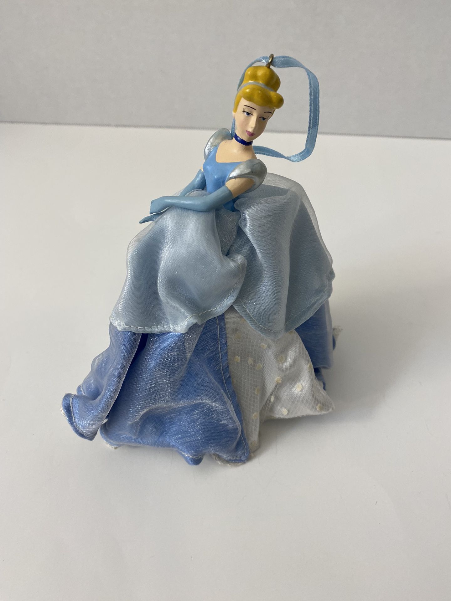 Disney Cinderella 2002 Ornament & Mini Christmas Tree Topper; 6” Tall