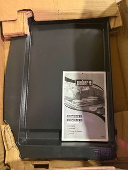 Item: Weber Genesis II / Genesis II LX Griddle Insert - Part #96893 Short description: Weber OEM porcelain-enameled cast iron griddle for Genesis II
