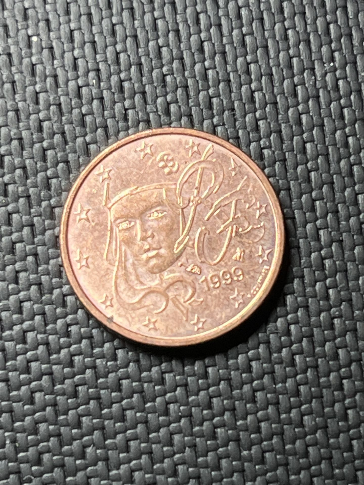 1999 One Cent Euro Coin