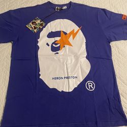 Bape  X Heron Preston Tee 