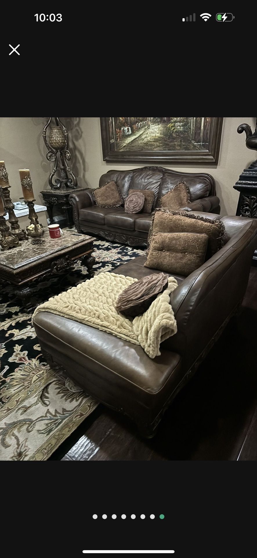 Elegant Couch Set
