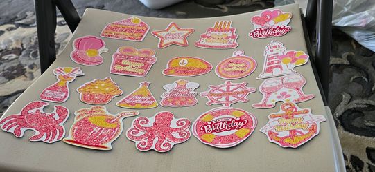 Magnet birthday pieces