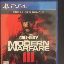 Modern Warfare 3(PS4)