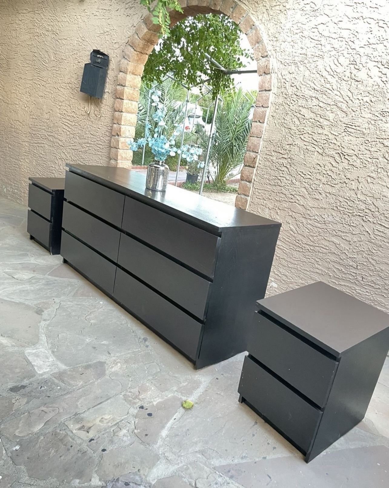 IKEA Dresser + Nightstands Set