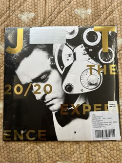 *NEW SEALED* Justin Timberlake - The 20/20 Experience Metallic Silver Limited Edition Vinyl Record 2LP