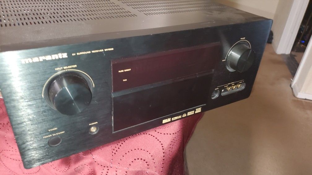 Martinez av reciver model no SR7500