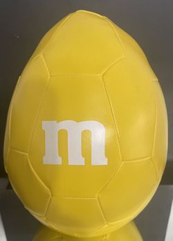 2014 M & Ms Stuffed Peanut Ball , Yellow. New