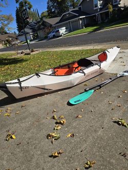 Oru Foldable Kayak Intel Wjrh Adjustable Fiberglass Paddles