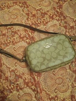 Coach Signature Crossbody Camera Bag