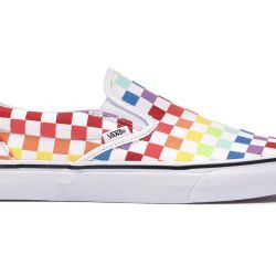 Vans Checkered Rainbow Shoes