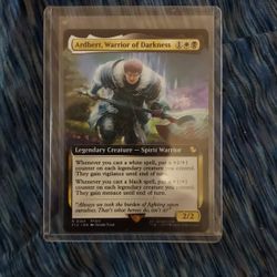 Full Art Alt Art Edition Albert Warrior Of  Darkness Single Mtg