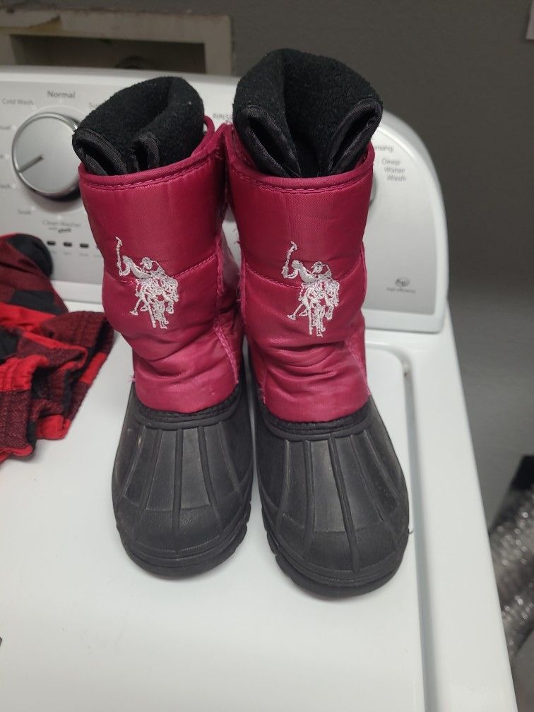 Girls Snow Boots Size 13