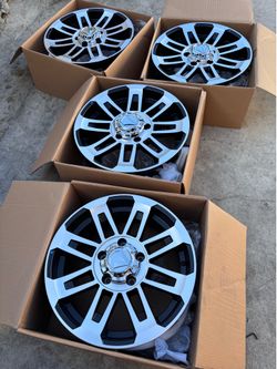 20 inches rims Toyota tundra and sequoia new in box