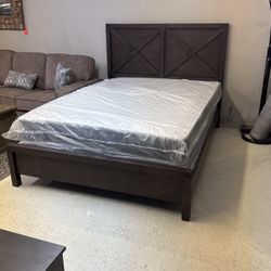 Queen bed frame 