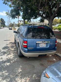 Ford Explorer SUV Blue 4x4 2009