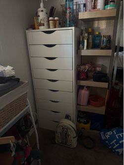 nine drawer file cabinet