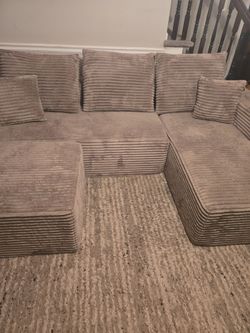 U shape sectional $450