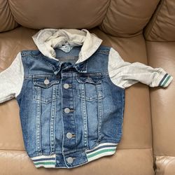 H&M Denim Jacket With Hoody