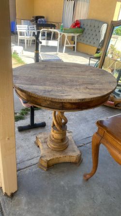 Wood Table Superficie 30” 30high