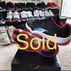 Jordan 11 Bred Low Size 11