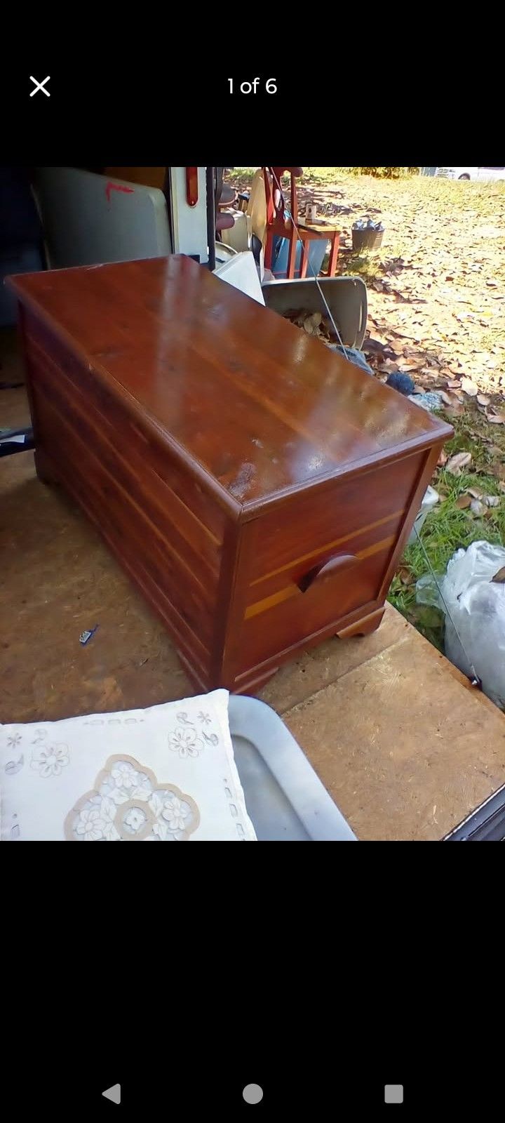 Mid Century Hope/Linen Chest 