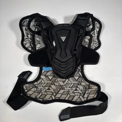 True Zerolyte Lacrosse Shoulder Pad Chest Guard - Cadet Size L (NOCSAE Approved)