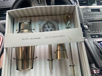 Glitz + Glimmer Set of 4 Bar Tools