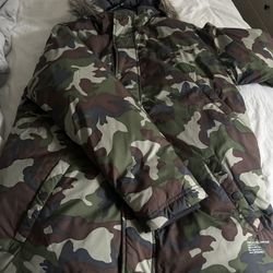 Brand New Stussy Oversized Parka Jacket Teflon