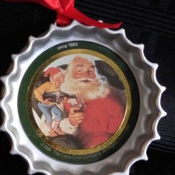 Vintage Coca-Cola Trim-A-Tree ornament