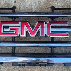 GMC Sierra Chrome Front Grille with emblem