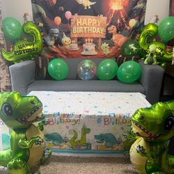 Dinosaur birthday theme