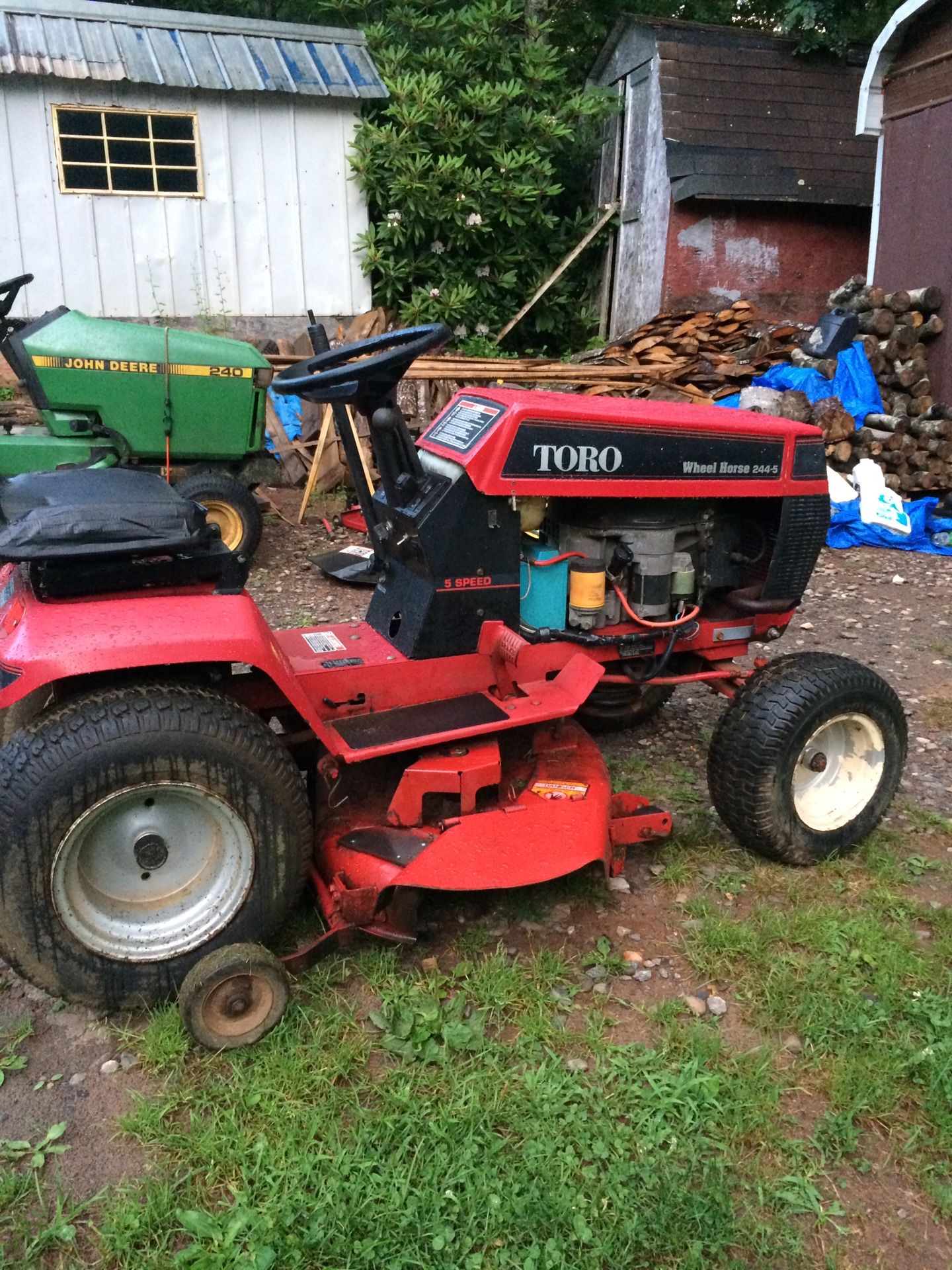 Toro Wheel Horse riding mower