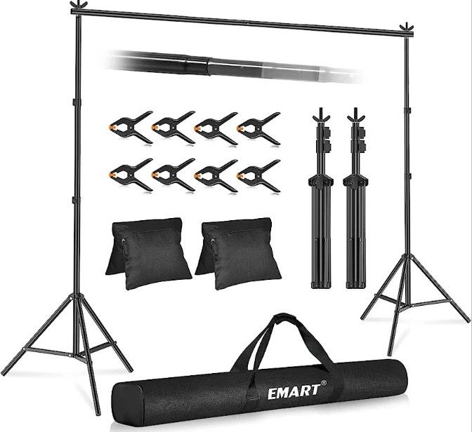 EMART Backdrop Stand 10x7ft (WxH)
