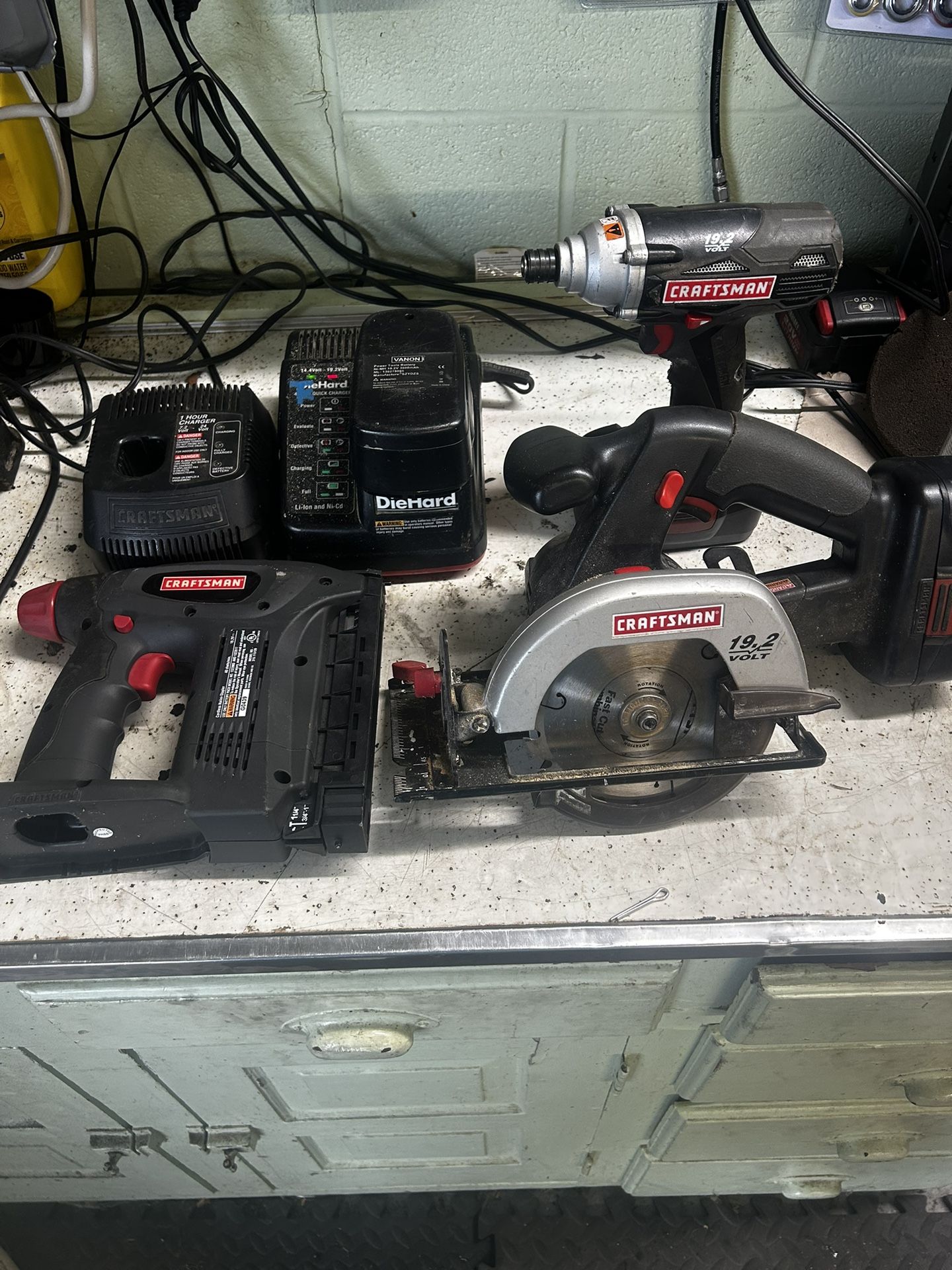 I Have A set Of Power Tools Everything Work Great Cleaning Out The Garage $100 OBO