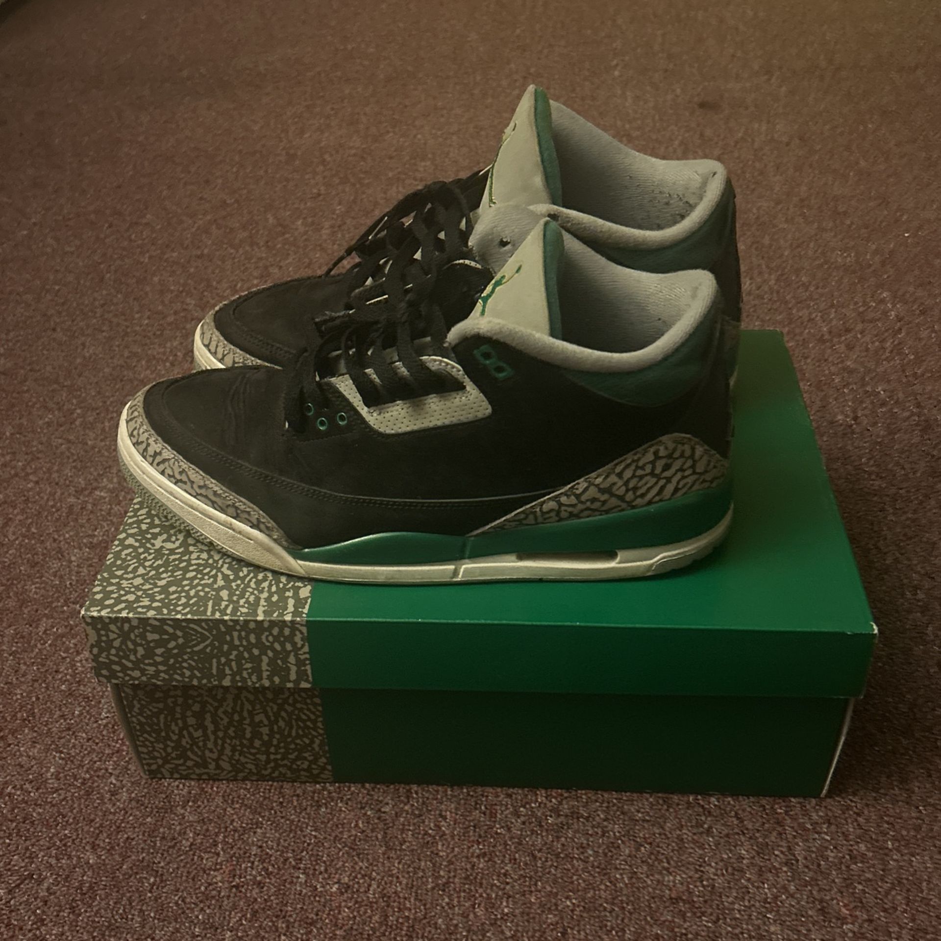 Pine green retro 3s