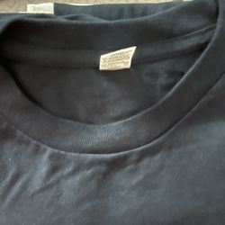 Navy Blue 100% Cotton Tshirt Small