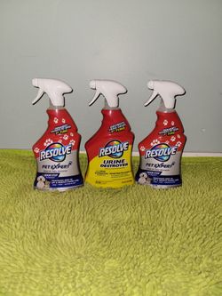 3 Resolve Destroy Pet Odor 22oz/32oz