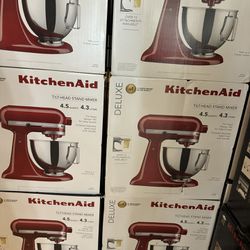 Kitchen Aid Mixer New Sealed Box Red