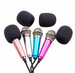 Mini 3.5mm Karaoke Microphone – Rose Gold & Silver