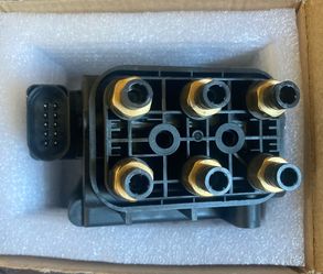 Air Suspension Control Solenoid Valve Compatible with Jeep Grand Cherokee Audi Q7 Vw Touareg Porsche Cayenne Panamera Macan Tesla Model S Volvo XC60 X
