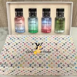 Best Gift High End Perfume Gift Set, Brand New With Box And Bag, 4 Bottles, Pick Up Available 